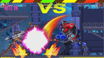 Lắp ráp robot Khủng long chiến đấu - Robot Sickle VS Robot kangaroo