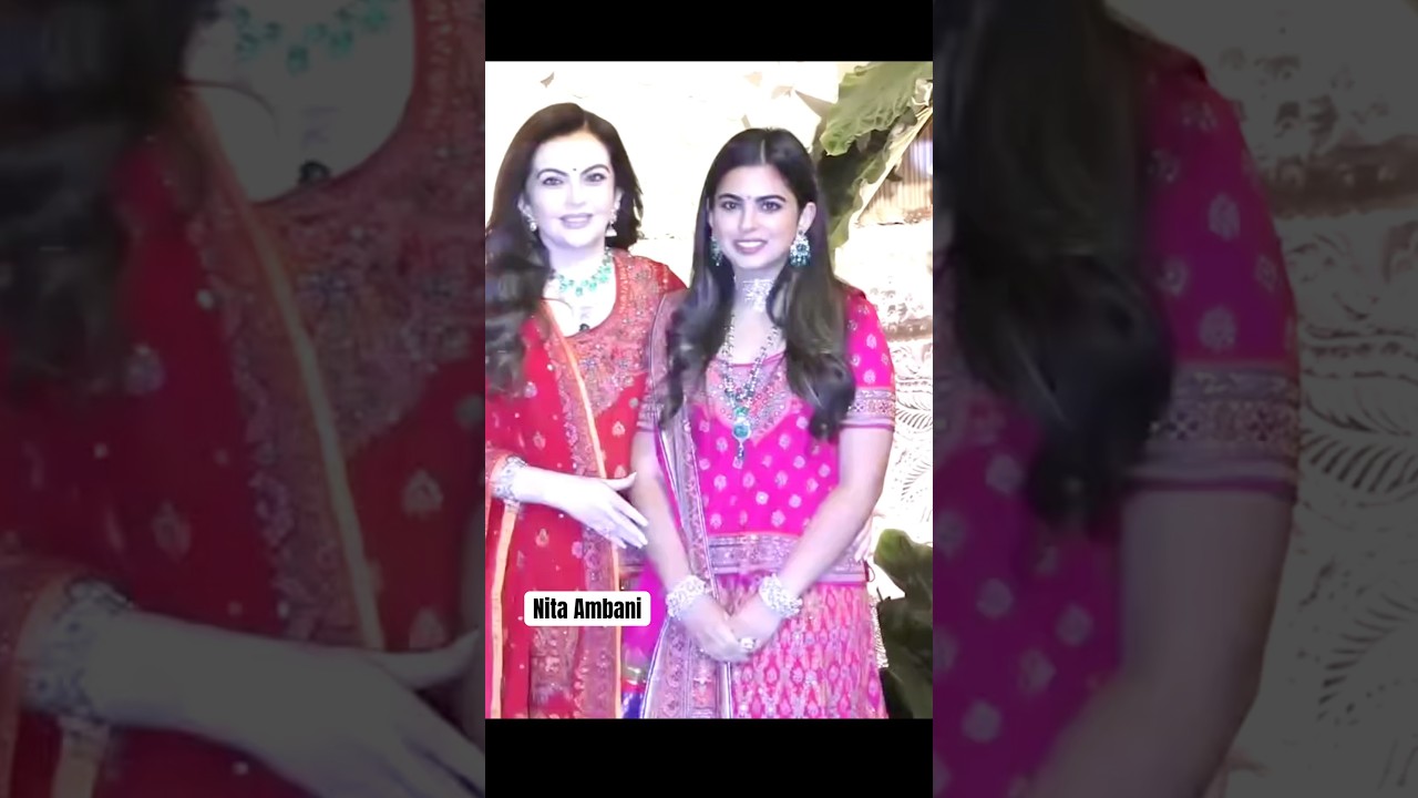 Timeless Bond: Nita Ambani & Isha Ambani in a Rare Throwback ✨👩‍👧