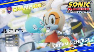 Sonic Racing: Crossworlds: Open Network Test Cream The Rabbit Gameplay - PS5