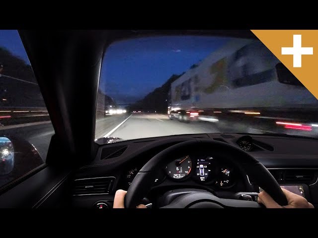 Video: EXCLUSIVE: 2019 Porsche 911 GT3 RS 300km/h Autobahn Run - Carfection +