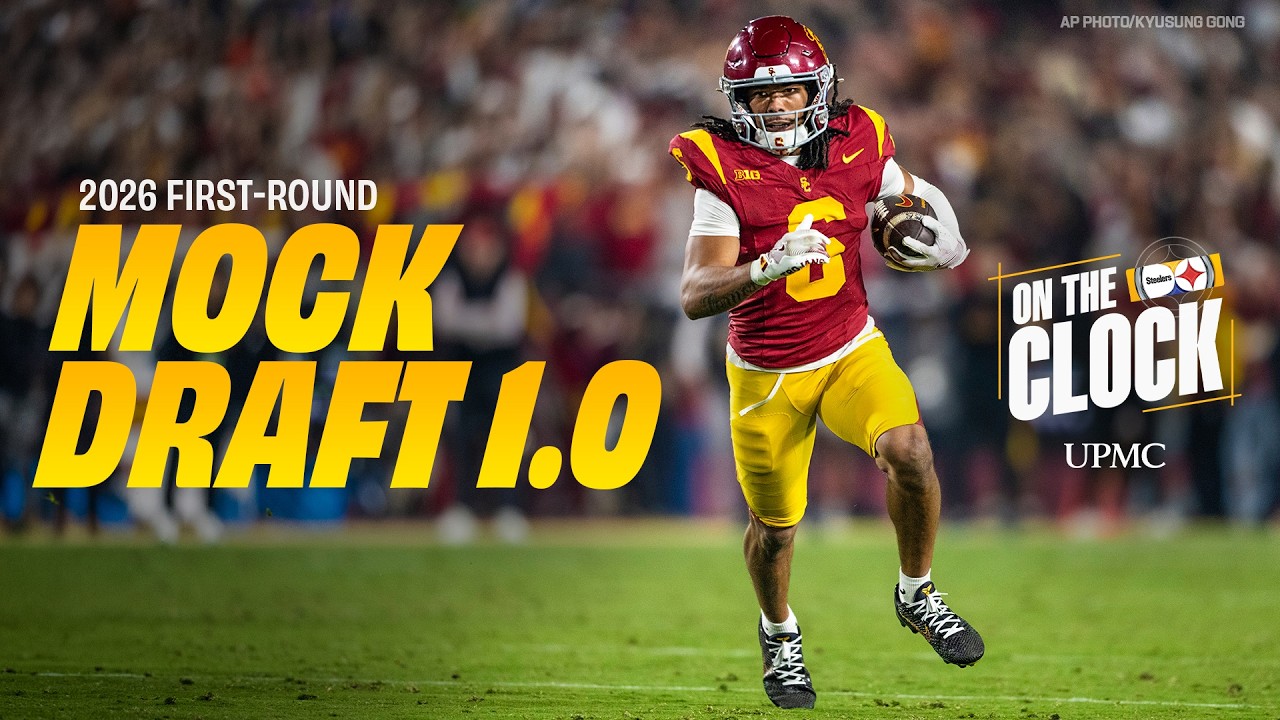 2026 Mock Draft 1.0 | On the Clock | Pittsburgh Steelers