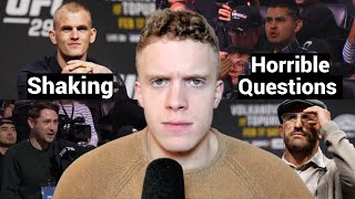 I'm Tired Of These LAZY UFC Reporters & Their BORING Questions. UFC 298 Press Conference Recap