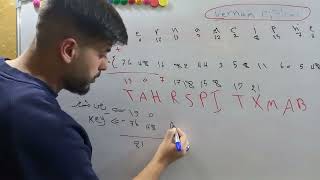 طريقة vernam cipher الجزء الاول /مسائل التشفير وفك التشفير كلية الامام الكاظم