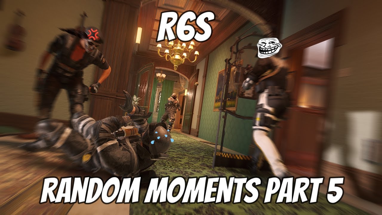 Rainbow six siege random moments part 5 - YouTube