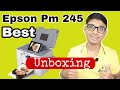 Best photo printer [EPSON PM245] UNBOXING | passport size printer | price | india | cheap
