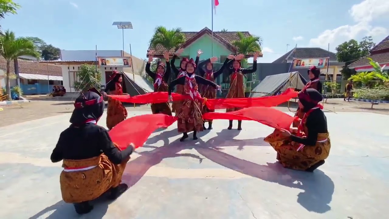 Tari Kreasi Nusantara 2023 - Regu Dahlia | SDN 2 SIDOREJO #youtube #trending #education