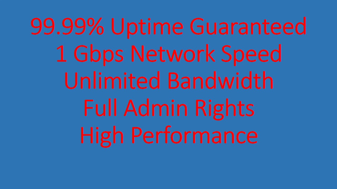 Windows VPS - Windows Server Hosting