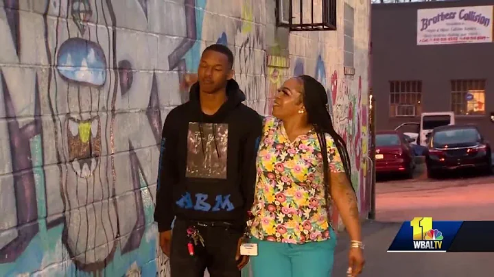 Mom seen disciplining son during Freddie Gray riot...
