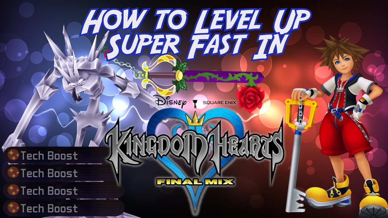 Kingdom Hearts 1 5 Level Up Chart