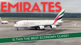 Emirates Economy Class on an A380