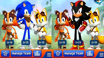 Sonic Dash 2 Sonic Boom SONIC VS SHADOW Android Gameplay