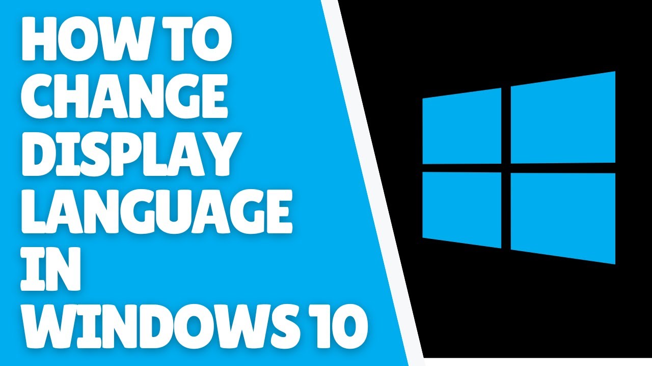 Windows 10 How to Change Display Language | Simple Method