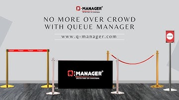 Over Crowd Management solution✅ | Queue Manager By Q-Manager #crowdcantrolsystem #managementsystem