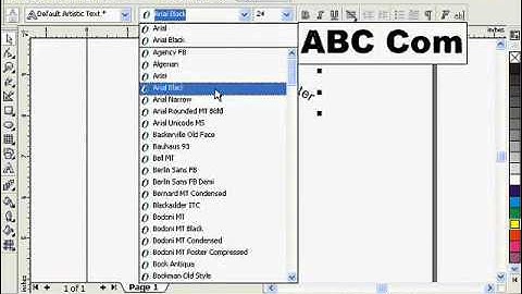 Corel Draw 12 Tutorial Urdu Part 15 By M Awais SHabir   YouTube