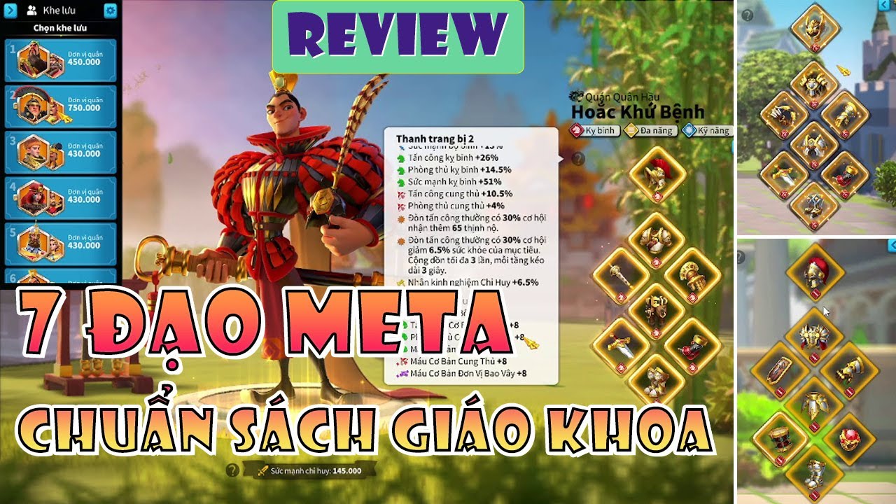 Review acc boss chuyên openfield - 7 đạo meta - Chuẩn sách giáo khoa ...