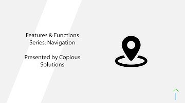 Acumatica Navigation, Features and Functions