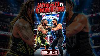 Roman Reigns vs Jacob Fatu - WWE 2K26 Backlash Highlights #wwe2k26 #wwegames #wwegaming #wwebacklash