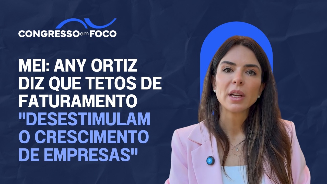 MEI: Any Ortiz diz que tetos de faturamento "desestimulam o crescimento de empresas" MEI: Any Ortiz diz que tetos de faturamento "desestimulam o crescimento de empresas"