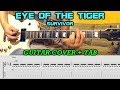 Eye of the tiger survivor cover  guitar tab  lesson  tutorial  rocky balboa song