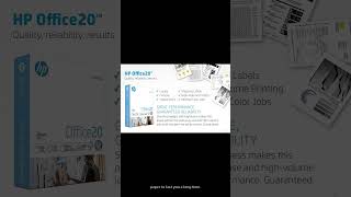 Printing Perfection: HP 85x11 Paper 3 Ream Case - 1500 Sheets 92 Bright