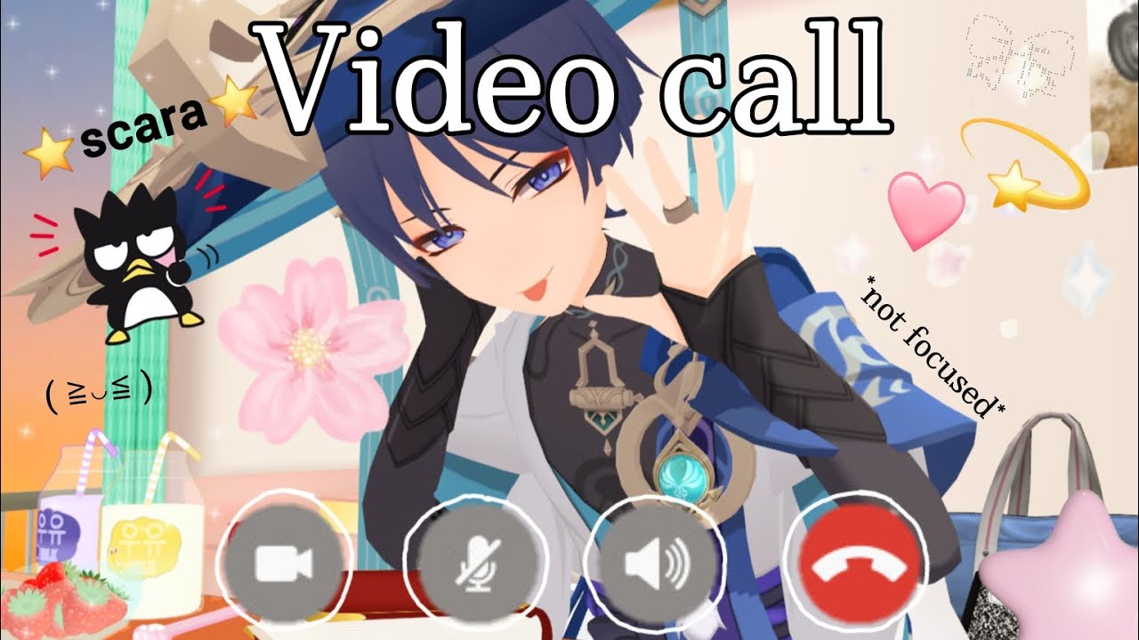 Study with Wanderer 📔🌷☁️🖋️ [Genshin Impact MMD] ⸜(｡˃ ᵕ ˂ )⸝♡ 