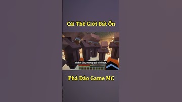 Anh Đen Xì Xì Phá Đảo Minecraft Cùng Đám Dân Làng Bất Ổn ( Tập 8 ) 🤣 #shorts