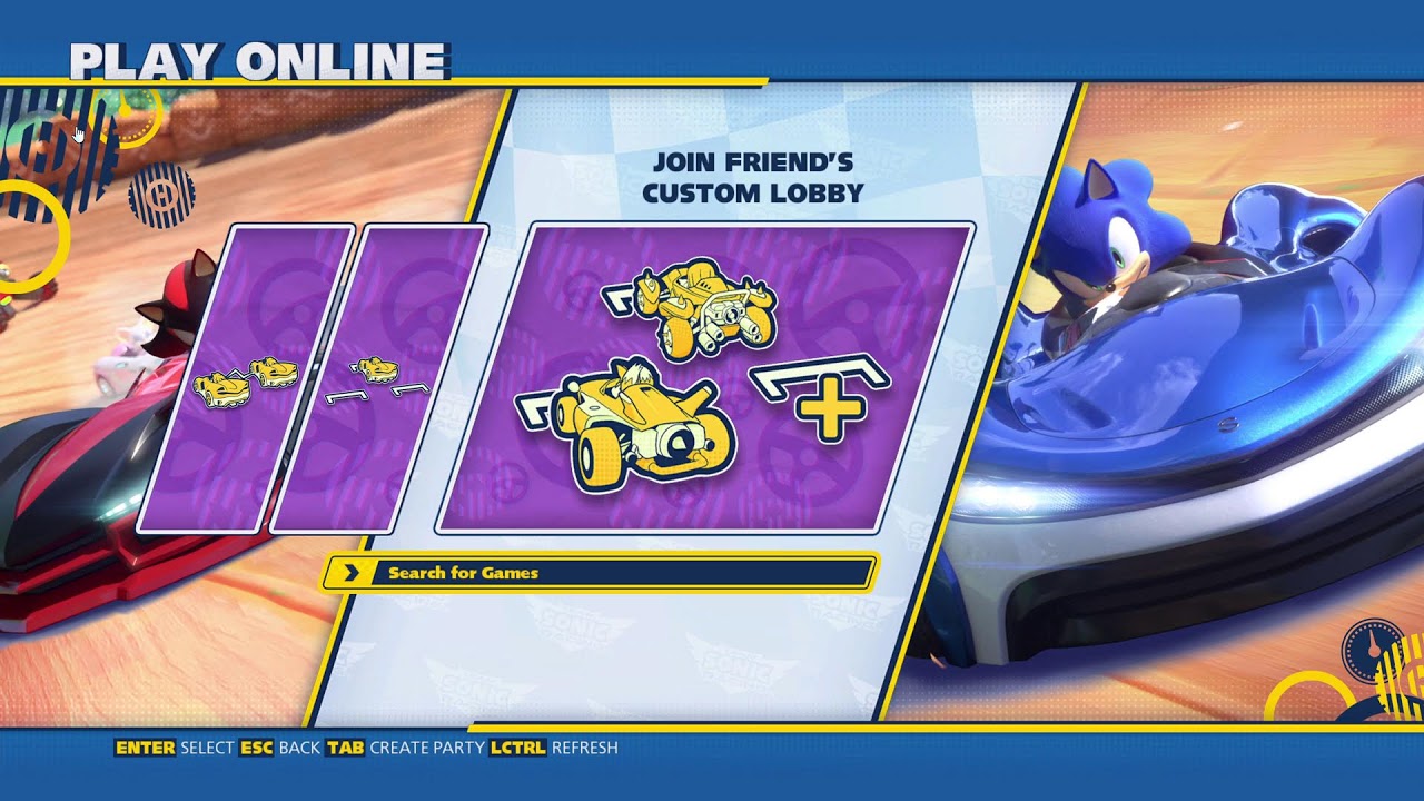 TEAM SONIC RACING LIVE