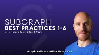 The Graph Builders Office Hours #68 - Optimize with Subgraph Best Practices 1-6 and Marcus Rein