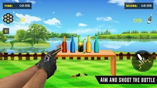 3D Pistol Shooting - Bottle Target Shooting games - New Gun Games 2020 screenshot 5