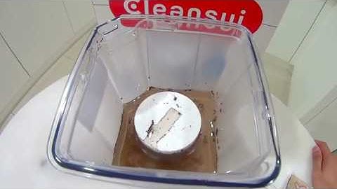 Cleansui Drinking Water Filter Demostration