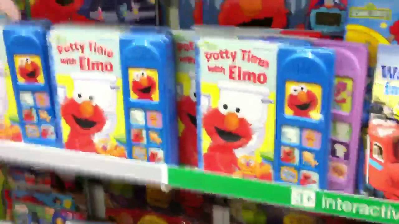 elmo potty doll