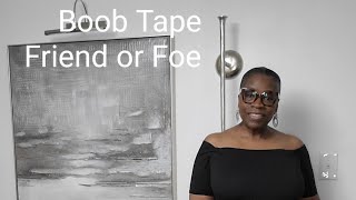 Does Boob Tape Really Work 🤔? #doesboobtapework #boobtape