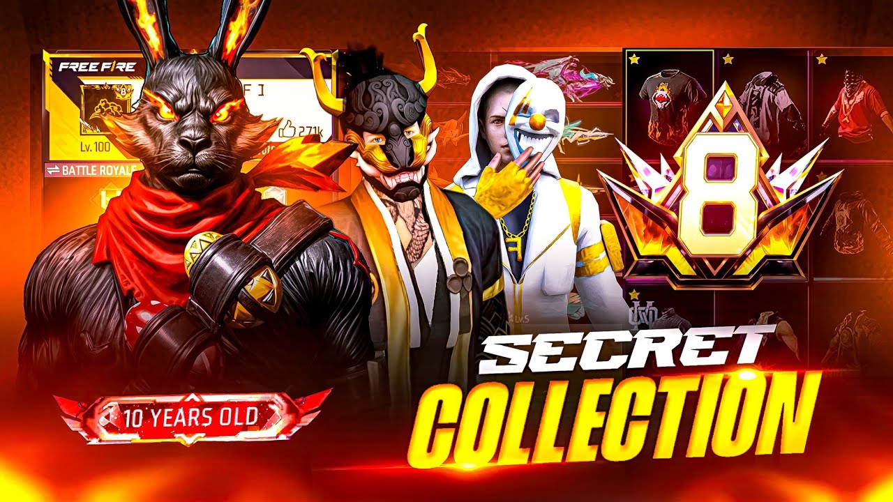 Finally My SECRET ID collection Revealed 🤑│ Garena Free Fire