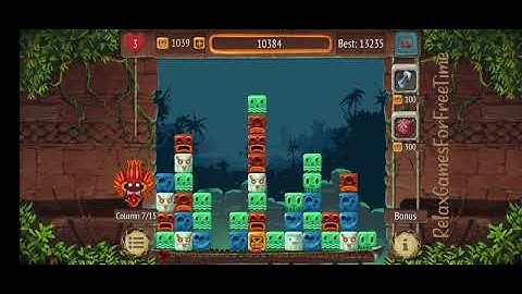 Tap the Blocks - Bonus Level gameplay pair match arcade brain block pop puzzle endless walkthrough