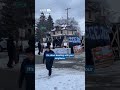 Some groups in Minneapolis are building road blockades to resist ICE.