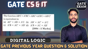 GATE 2004 || GATE PYQ