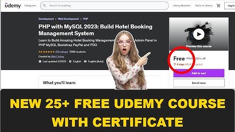 GET FREE 25+ NEW UDEMY COURSE WITH CERTIFICATE | FREE UDEMY COUPON CODES | FREE ALL UDEMY COURSE