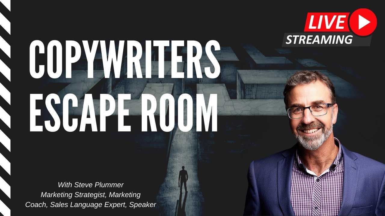 Copywriters Escape Room with Steve Plummer