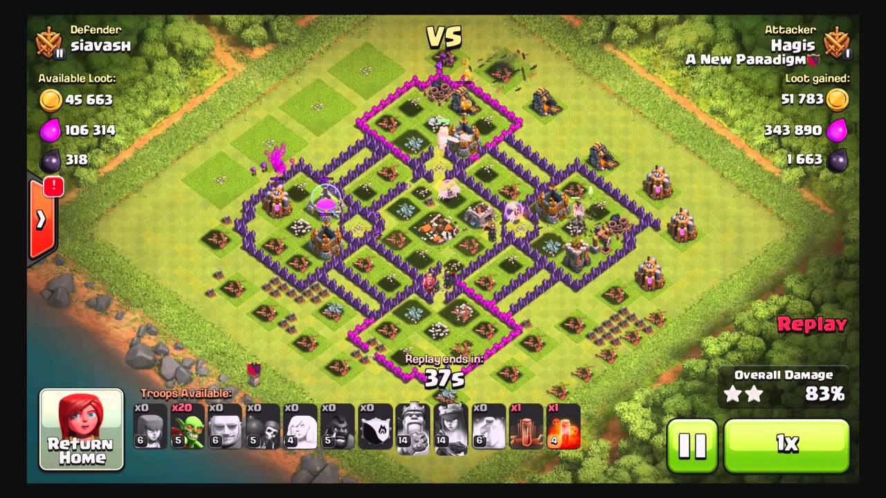 #14   Clash of Clans    How to farm as a TH9   2016 02 21