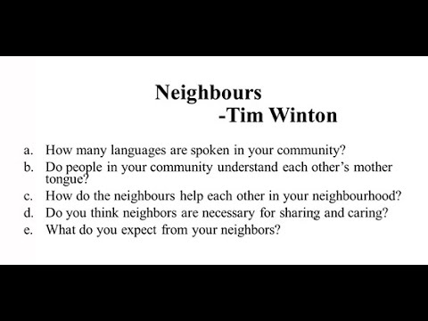 Neighbors' A Story by Winton, - YouTube