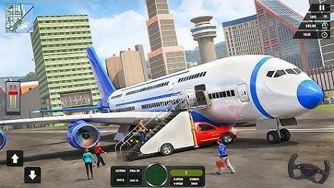 Real Flight Airplane City Pilot Simulator - Plane Boeing Emergency Landing - Android Gameplay