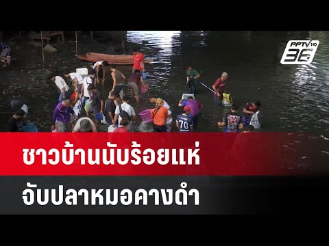 ชาวบ้านนับร้อยแห่จับปลาหมอคางดำโผล่กลางบึงมักกะสัน| โชว์ข่าวเช้านี้ | 16 ก.ค. 67