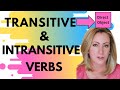 Transitive and Intransitive Verbs