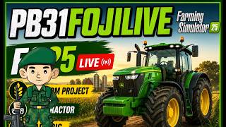 Farming simulator 25 tractor POWER india #newholland #jhondeer #fs25live