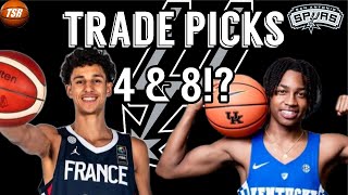 Spurs TRADE 4th & 8th Picks!? San Antonio Spurs News