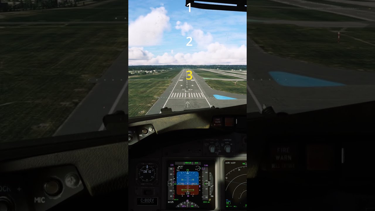 Get The Perfect 737 Landing In 1 Minute Msfs2020 Pmdg737