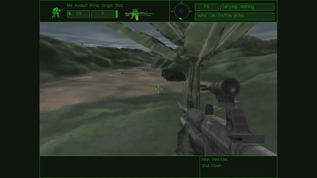 Delta Force (1998) - (Indonesia) 06 "Shut Down". (No Comments) gameplay. GOG + Heroic (Fedora Linux)