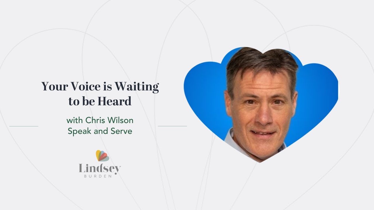 Your Voice is Waiting to be Heard interview with Chris Wilson