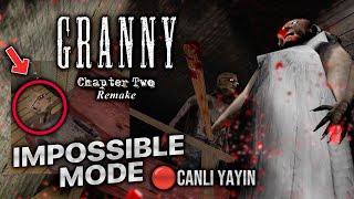 Granny Chapter Two Remake Impossible Denemesi̇ Çok Zor - Canli Yayin