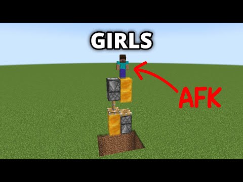 how girls and boys prank afk players in HARDCORE